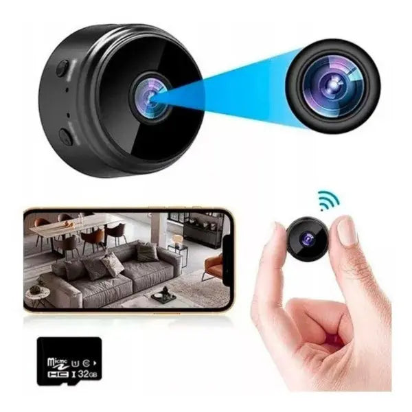 **¡Ilumina y protege! 💡📷 Combo exclusivo: 2 lámparas LED + 1 mini cámara 🔥✨**